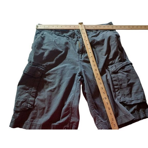 Men's Op Gray Textured‎ Shorts Size 38 - Picture 5 of 9